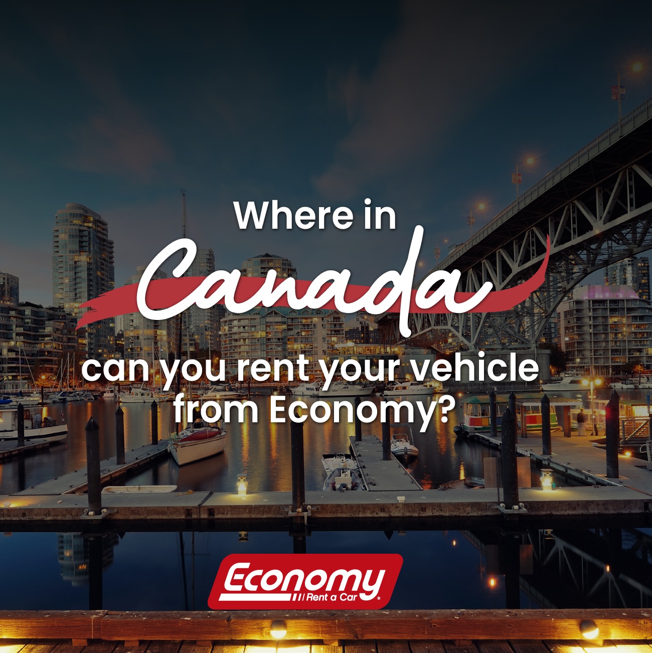 rent your vehicle from Economy?